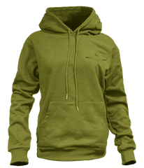 Emboss Hoodies: Olive