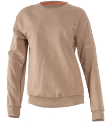 Emboss Crewneck: Sahara