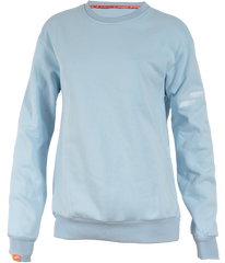 Emboss Crewneck: Powder