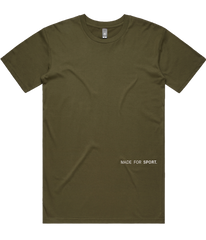 Men's Logo Tee: Army