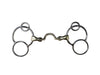 French mouth German 3 ring bit with high port