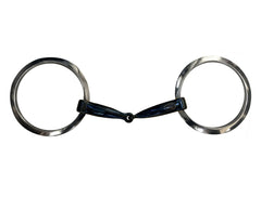 Loose large flat ring Blue Steel bit