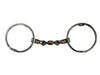 Large ring Gag bit with rollers