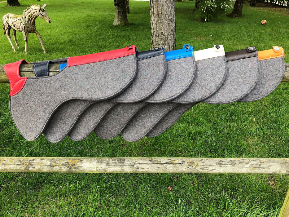 Felt and leather pad