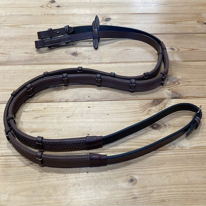 Rubber Reins with stops - One Collection