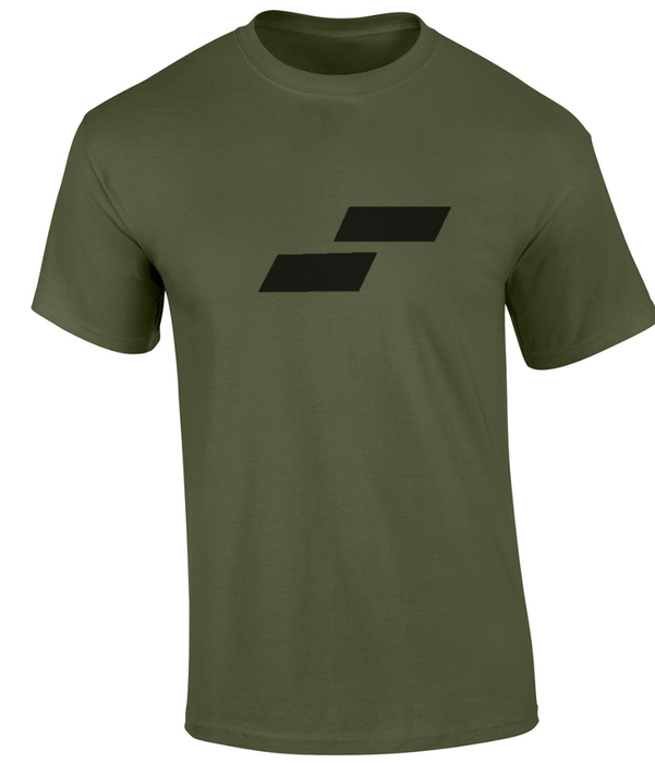 Men's Logo Tee: Olive