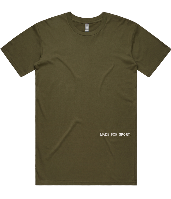 Men's Logo Tee: Army